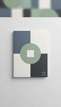 Onboarding booklet with clean cover design